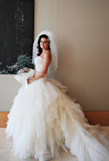  Ivory Tulle Wedding Dress of the decade Don t miss out 