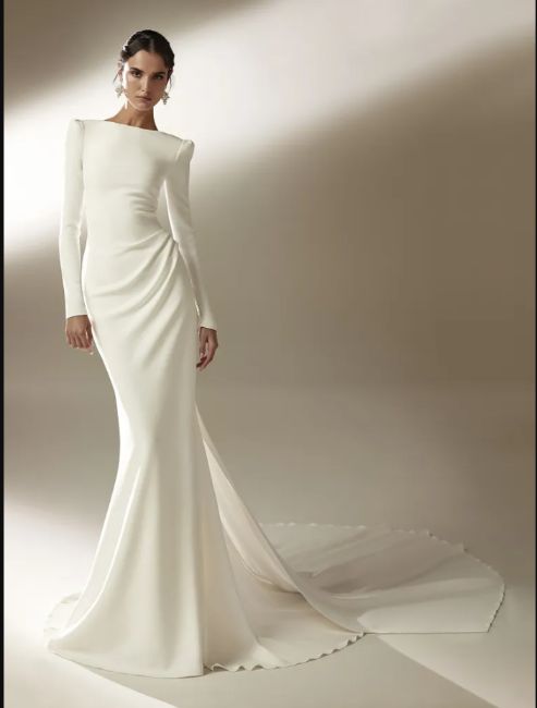 Pronovias Long Sleeve Wedding Dress